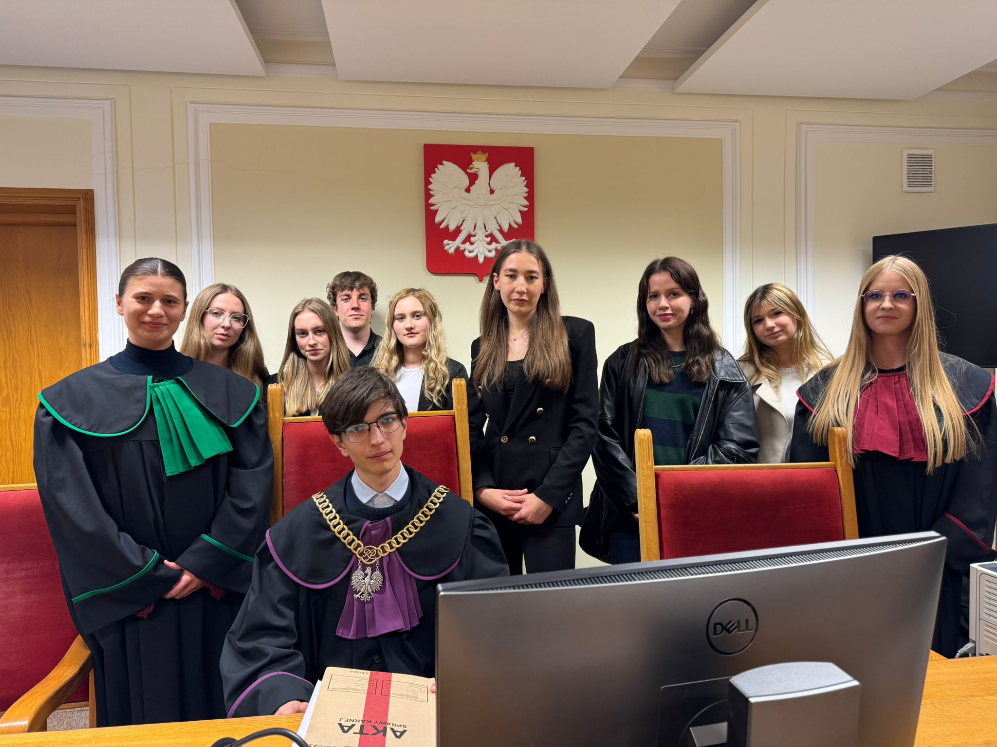 Studenci WSPiA i prof. Ćwiąkalski w centrum uwagi podczas Nocy Muzeów w Sądzie Apelacyjnym