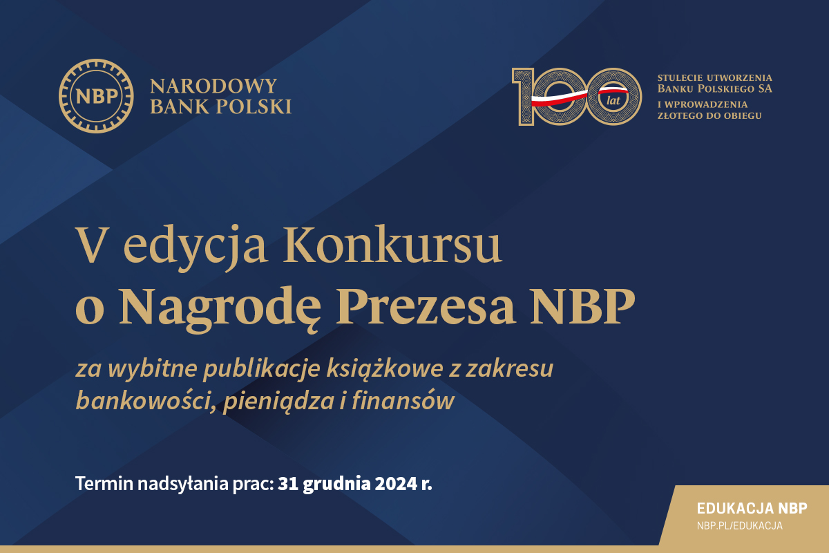 V Edycja Konkursu o Nagrodę Prezesa NBP