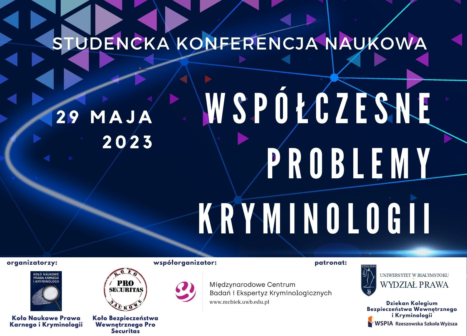 "Сучасні проблеми кримінології" - тема національної дискусії в WSPiA".